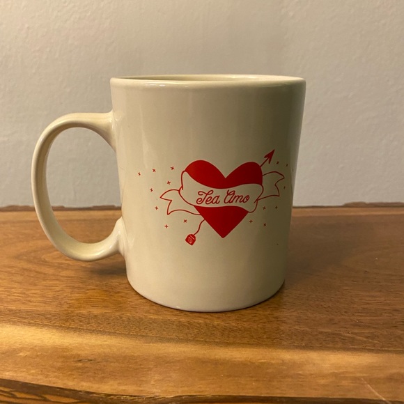 Tea Lover Bundle - Heart Loose Leaf Tea Infuser and Tea Amo Mug - Picture 7 of 8